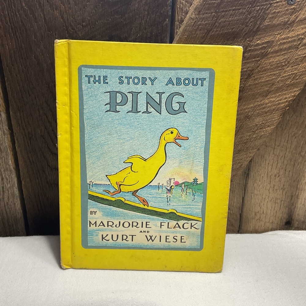 The Story About Ping VINTAGE: 1961 HD Book By Marjorie Flack and Kurt Weiss